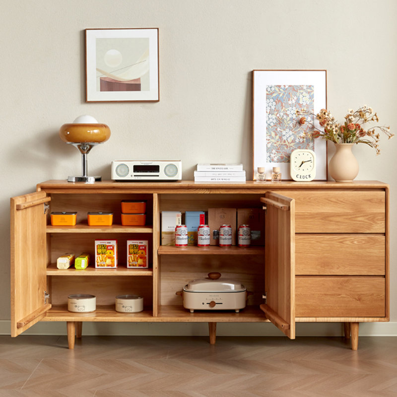 Retro Large Capacity Sideboard Cabinet