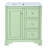 30" Bathroom Vanity With Ceramic Top-1020352931