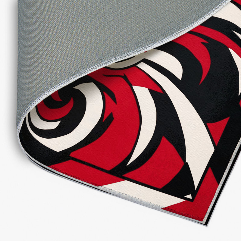 Tapis intérieur et extérieur Midnight Phoenix, Rectangle 1 pi 6 po x 2 pi 6 po