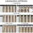 Linen Textured Farmhouse Semi Sheer Window Curtain,Back Tab Hooks Drapes,Pleated Heading Tape (Set of 2 With Hooks)-810861374-810861362