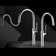 Shower Faucet with Thermostatic Valve and Detachable Handheld Sprayhead