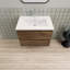 Meuble-lavabo flottant moderne simple Alcester Ivy Bronx-1100120581