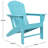 Resin Indoor Outdoor Adirondack Chair-356614331