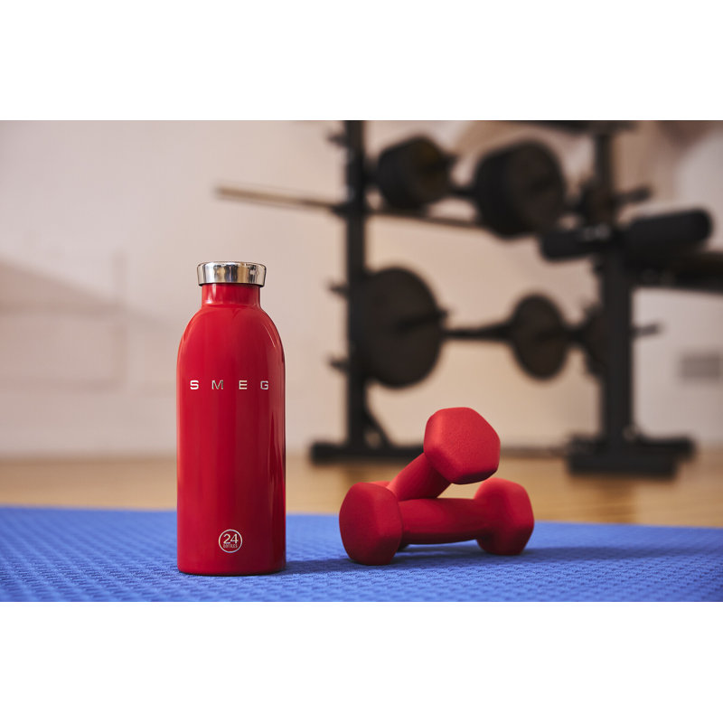 Smeg X 24 bouteilles Clima 500 ml, Rouge