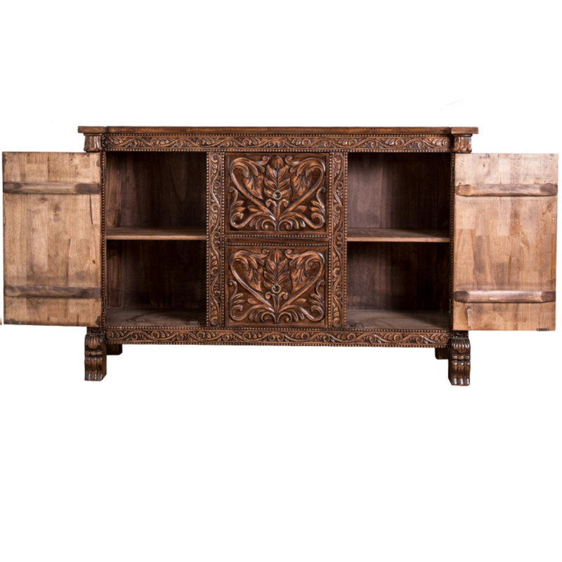 Armoire d'appoint en bois massif Southeast Asian Style