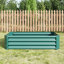 Lit rectangulaire en métal surélevé pour légumes, plantes, herbes de rouille, assemblage facile, preuve-502955462-502955463