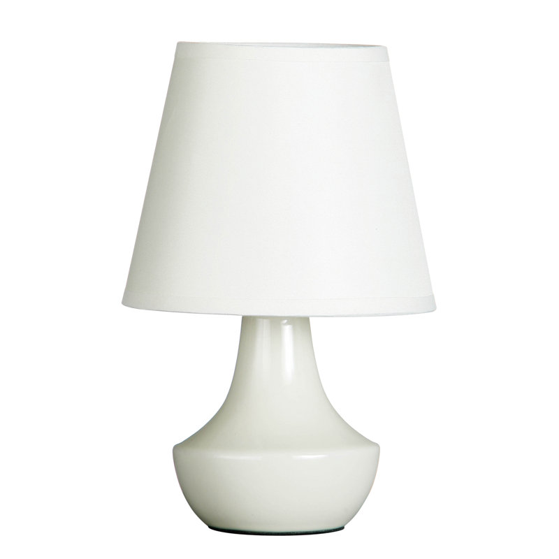 Imala Ceramic Table Lamp, Cream