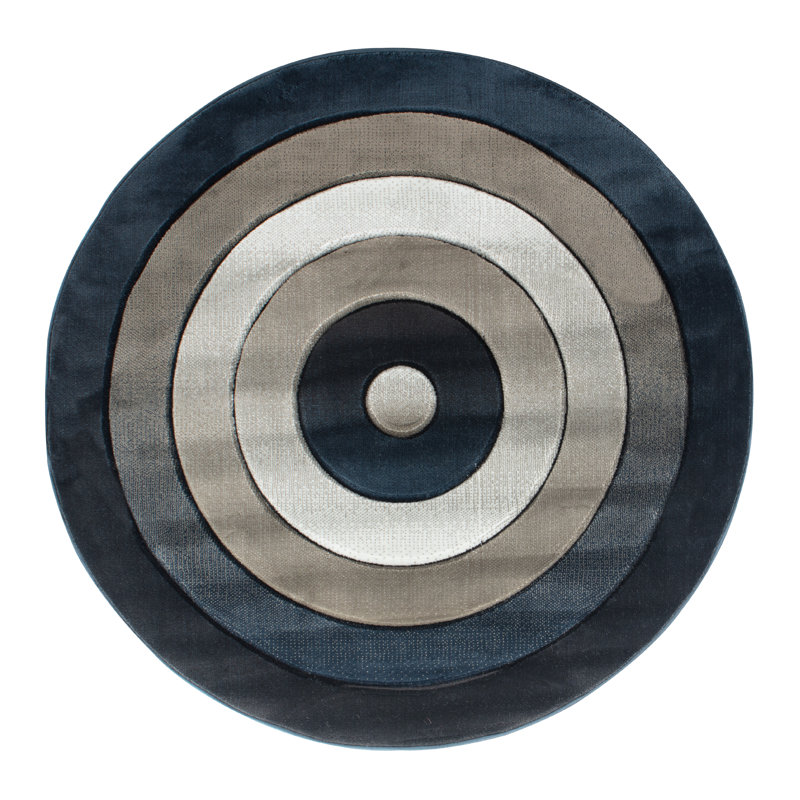 Adonia Geometric Indoor Rug, Round 5'2"