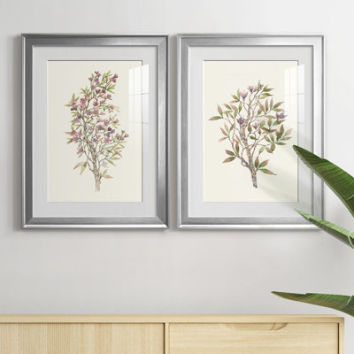 " Twig Study I " 2 - Pieces Painting Print