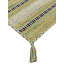 Azizi Striped Hand Woven Cotton Yellow Rug-62566523