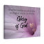 Glory Of Gods 1 Corinthians 10:31 - Wrapped Canvas Print-1291435515