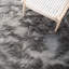 Tapis gris fait à la main Contrella-22787983