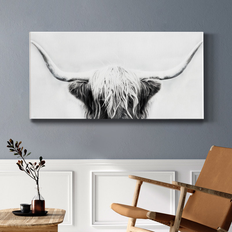" Longhorn ", 24" H x 12" W x 1" D