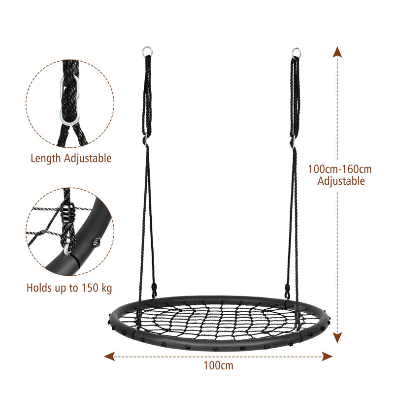 Freeport Park Rivas Wood Swing Seat