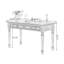 Bureau rectangulaire en bois massif avec 3 tiroirs Coffee