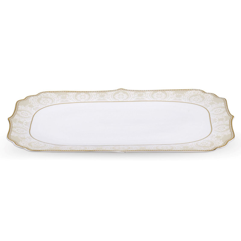 Studio bone China Oval Platter 14"