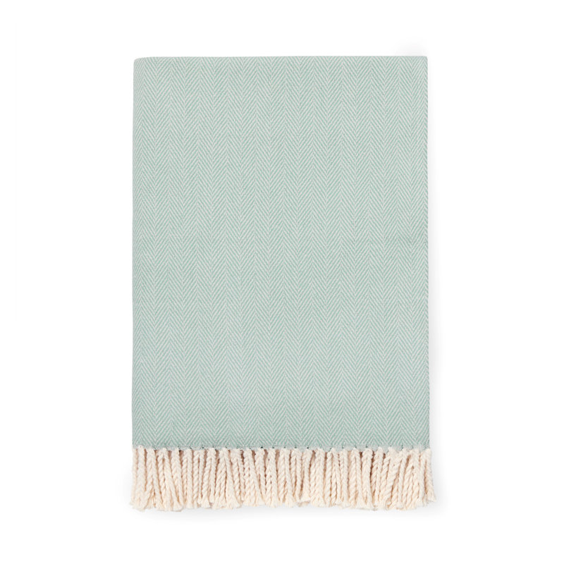 Celine Throw Blanket, Aqua