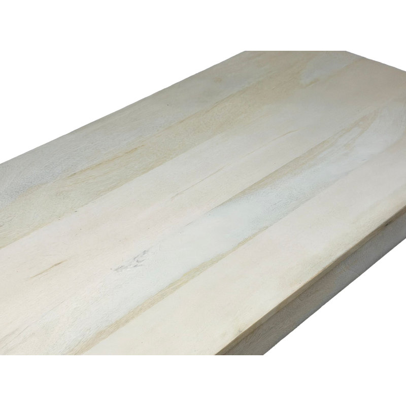 Mango Dining Table with Wood Base
