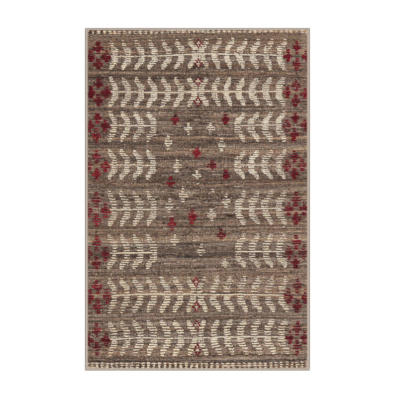 Tapis abstrait moderne 4838, Rectangle 2 pi x 4 pi