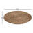 Kalalou Round Seagrass Placemats 14.96"L Handwoven Natural Tan, Set of 6