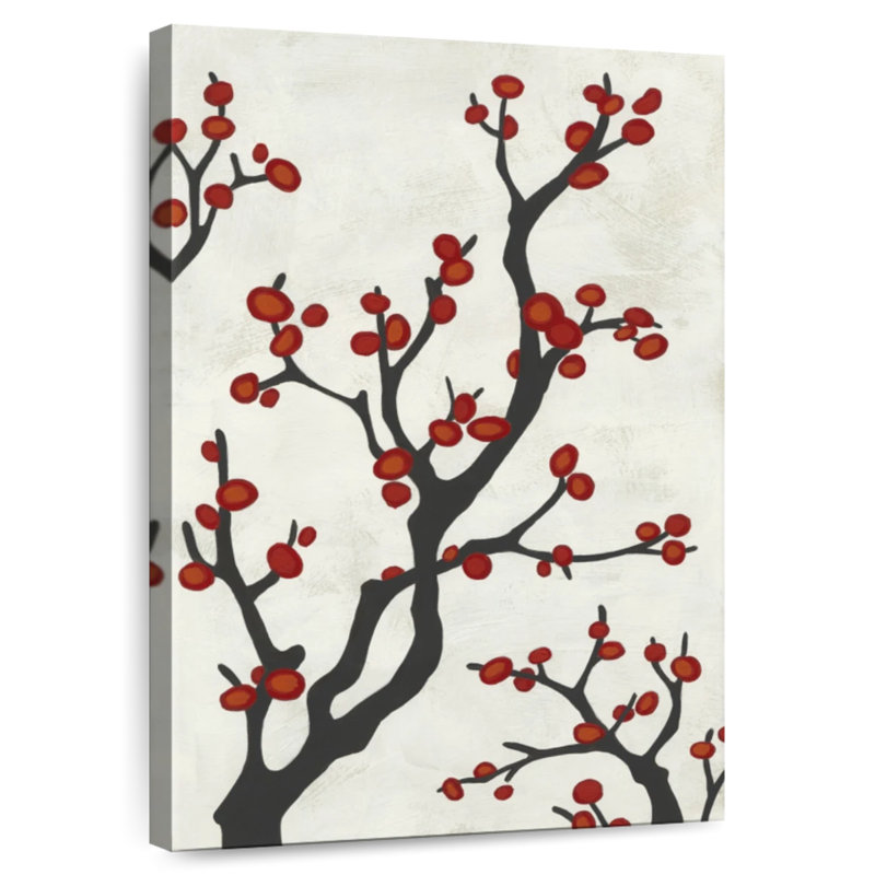 Harnek Red Berry Branch I, H 24 po x l 16 po