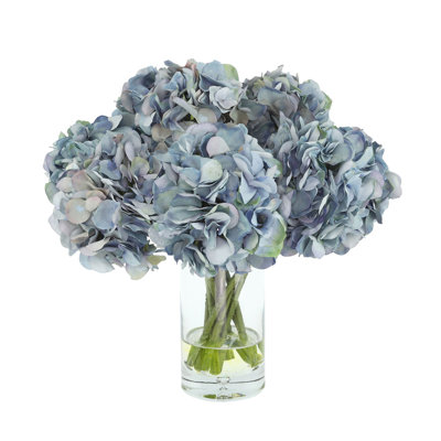 Hydrangea Bouquet Floral Arrangement in Vase