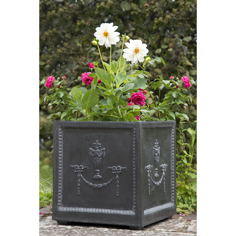 Oscoda Handmade Pot Planter, Medium, Faux Lead