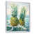 White Floater Framed