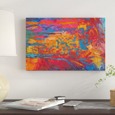 « rm 091 » par iris scott abstracts, impression sur toile