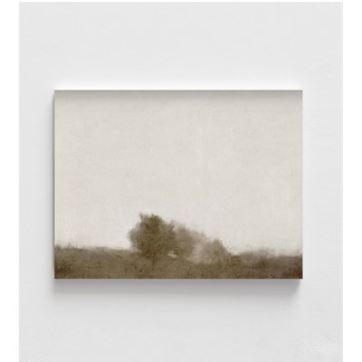 Terre, paysage, peinture, salle de bain, impression sur toile