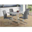 Table de salle à manger, rectangulaire, 60 po, cuisine, salle à manger, contemporaine, moderne-102756075