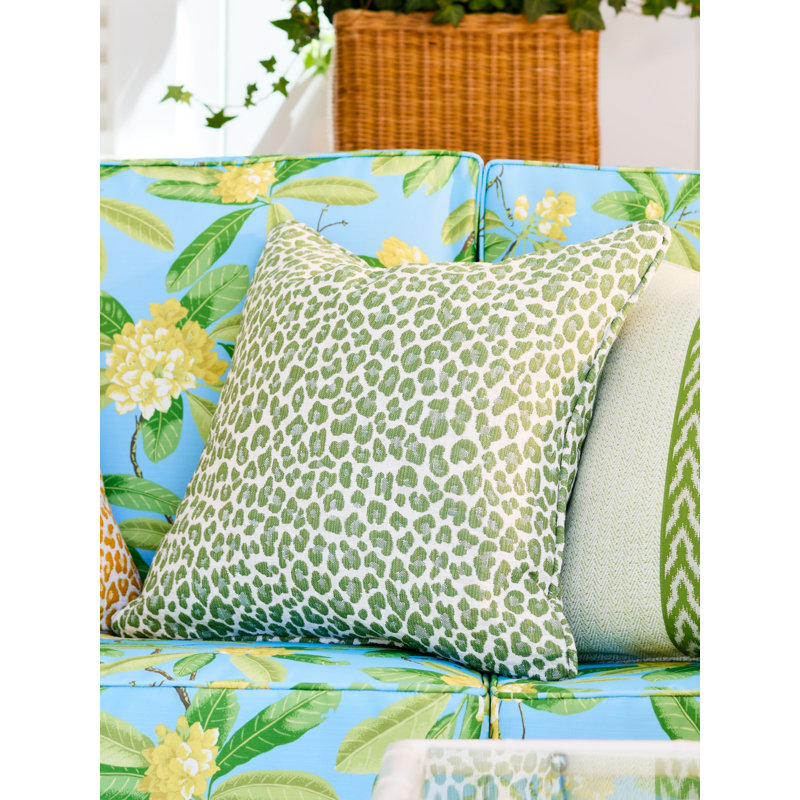 Backyard Bengal Animal Print Fabric, Ivy