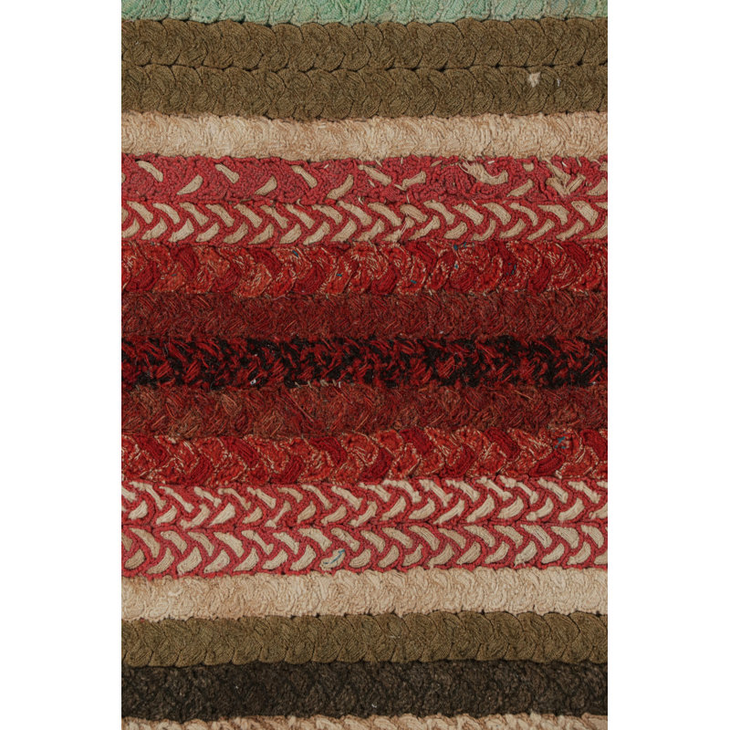 One-of-a-Kind 3'7" X 5'6" Hand Hooked Area Rug