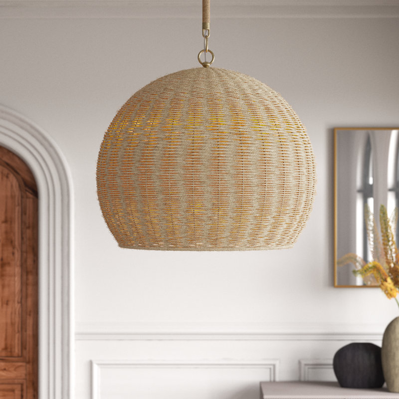 Greenwich 3 - Light Soft Gold Dome Pendant