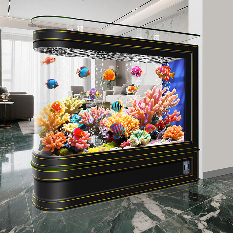 Aquarium 95-105 gallons, 39.37, noir piano