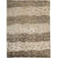 Himalayan Wool Abstract Area Rug in Camel/Beige