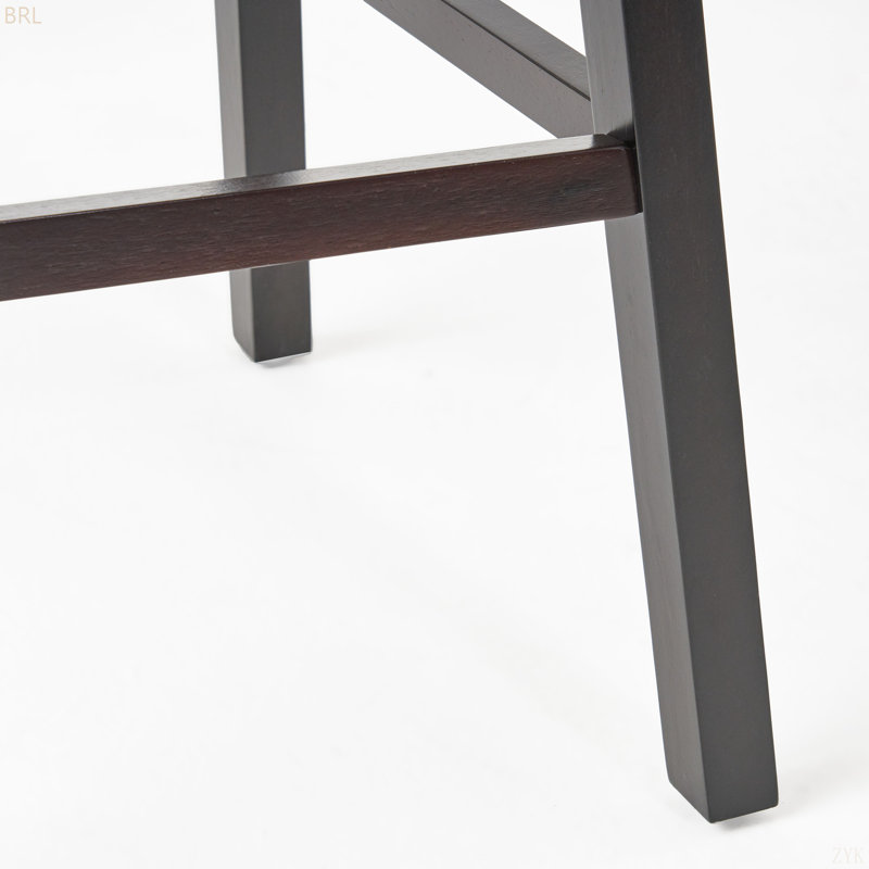Tabouret de bar pivotant à 360 degrés avec superbe garniture cloutée, ensemble de 2, beige
