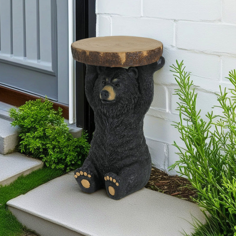 Tabouret de table d'appoint Black Bear
