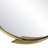 Bobnice Iron Elongated Wall Mirror