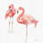 Gracefully Pink X by Lisa Audit - Wrapped Canvas Painting-2109925530