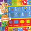 KC Cubs: Tapis éducatif: alphabet ABC, chiffres et formes - tapis de jeu de 3 pi x 5 pi - jeu interactif, tapis de zone d'activité, chambre à coucher, salle de classe, bébé, tout-petit, enfants-1866146242