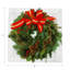 Christmas Wreath Cotton Sateen Cocktail Napkins-2097327504