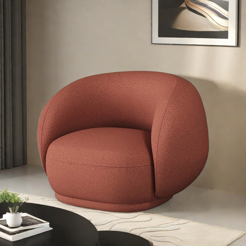Canapé moderne simple, Rouge