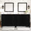 Meuble-lavabo 72 po avec lavabos doubles en céramique - Finition rétro, charnières silencieuses à fermeture en douceur, couleur évier de rangement spacieux, bois massif, spacieux-2055480704