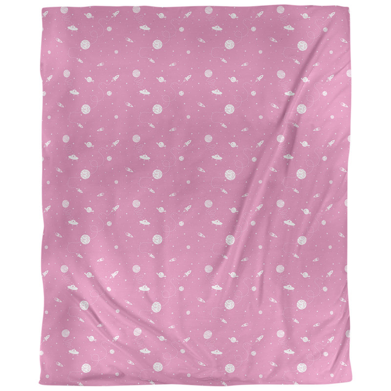 Housse de couette Katelyn Elizabeth, Housse de couette pour très grand lit, Rose, Microfibre