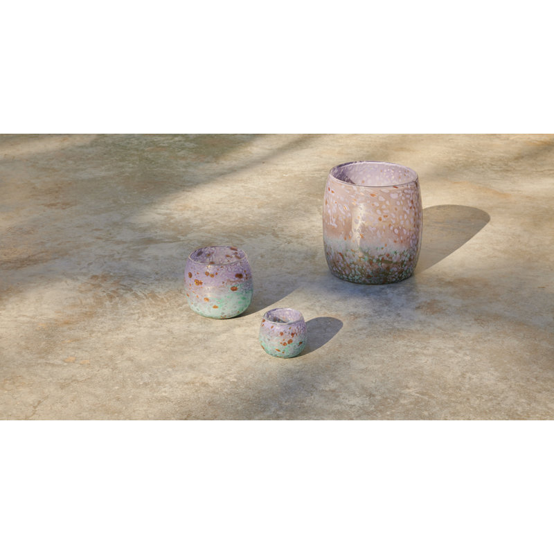 Gilcrease Handmade Glass Table Vase