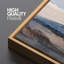 «Rustic Countryside», «Tranquility A Distant Hillside Castle», reproduction d'art sur toile-98042289-111176166