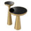 Lindos Glass End Table