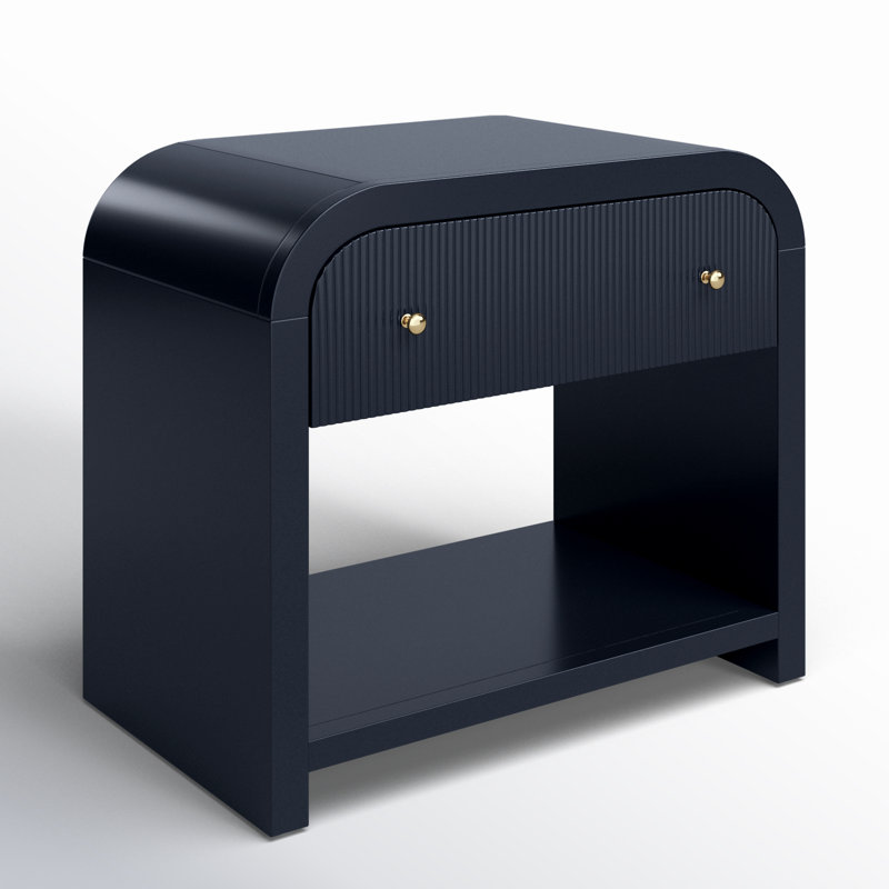 Liabella 1 - Drawer 30" Nightstand, Navy