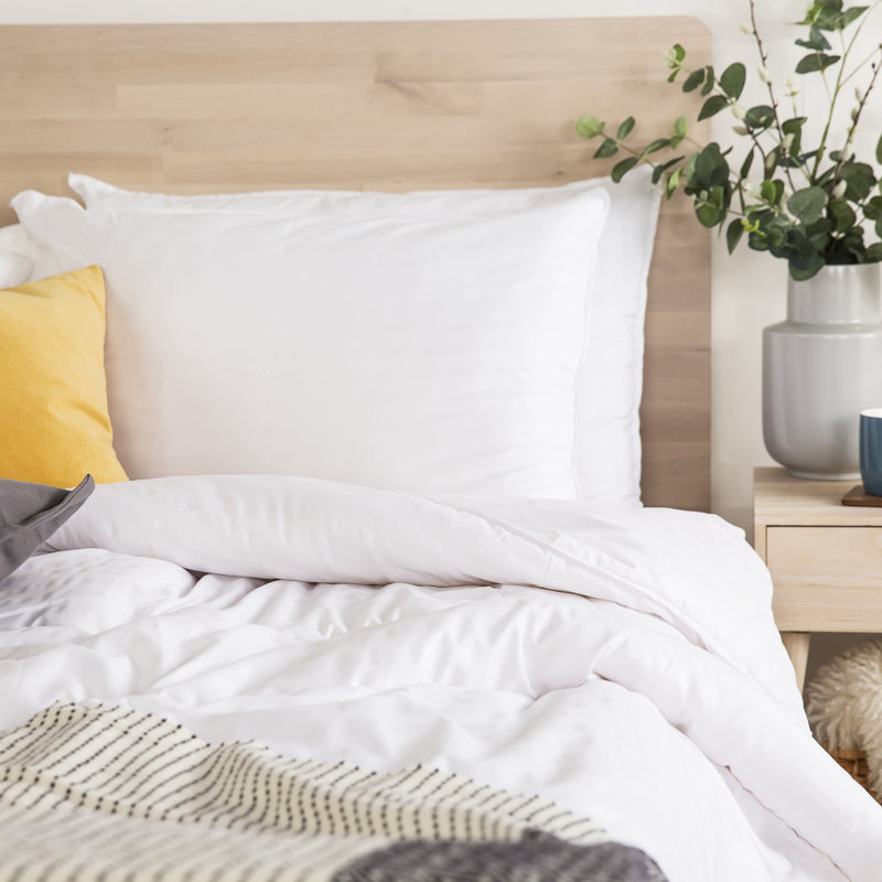Snuggledown Scandinavian Hollowfibre 10.5 Tog All Year Round Duvet with 2 Pillows, Single